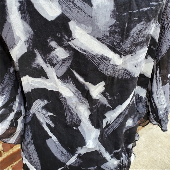 Chicos sheer swimsuit cover up 2X - Picture 3 of 6